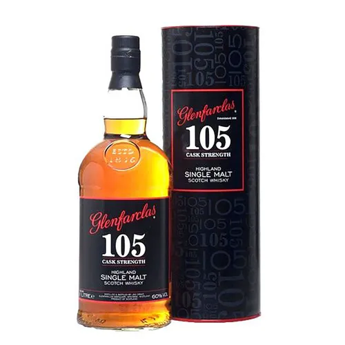 Glenfarclas 105 CASK STRENGTH Highland Single Malt 60% Vol. 1l - Erleben Sie den intensiven Glenfarclas 105 Cask Strength Highland Single Malt, abgefüllt mit 60% Vol. und gereift in hochwertigen Fässern. Ideal für Whisky-Liebhaber, die die volle Aromenvielfalt genießen möchten.