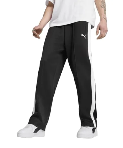 PUMA Herren T7 Always ON Relaxed Trainingshose L, Schwarz - Bequeme Trainingshose im Relaxed Fit aus Spacer-Stoff. Ideal für Sport und Freizeit, mit praktischen Seitentaschen für kleinen Stauraum.