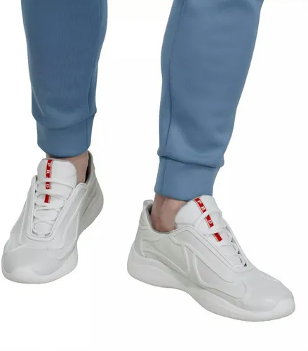 PRADA America's Cup Sneakers aus Leder - Iconic Runner Schuhe 42 - Sneaker für Unisex Erwachsene, aus hochwertigem Leder, mit atmungsaktivem Komfort und stilvollem Design. Ideal für Sport und Freizeit.
