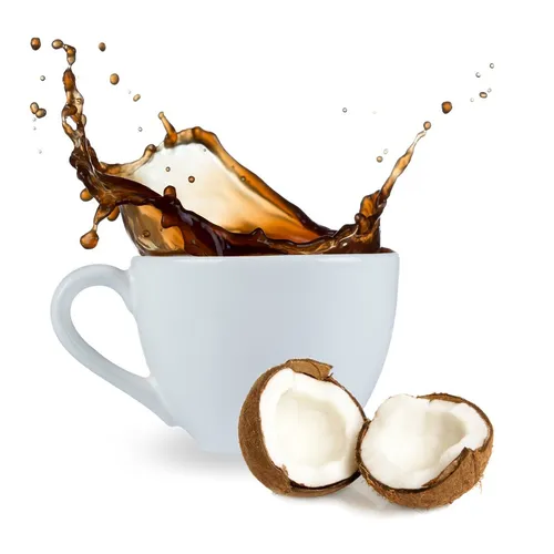 Kokosmilch Kaffee gemahlen Kaffeepulver 1 kg