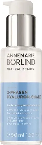 ANNEMARIE BÖRLIND 2-Phasen-Hyaluron-Shake - Sonstige Gesichtspflegeartikel mit feuchtigkeitsspendender Wirkung, aufpolsternd und regenerierend für eine erfrischte, durchfeuchtete Haut dank botanischer Hyaluronsäure und Rotalge.