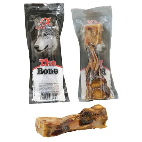 Alpha Spirit The Bone Serano Schinkenknochen - Premium Hundefutter, für gesunde Zähne und vitalen Hund, Rabatt für Stammkunden 3%