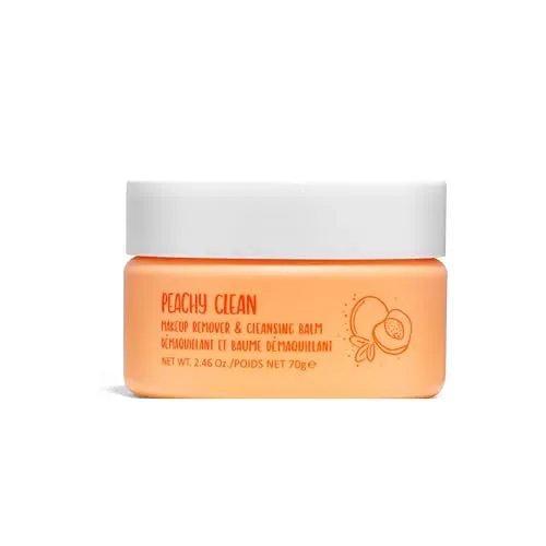 W7 Peachy Clean Make-up Entferner & Reinigungsbalsam – natürlicher Pfirsichextrakt – Saubere ölfreie Haut