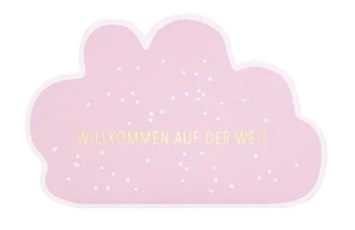 Räder Baby Karte Willkommen auf der Welt