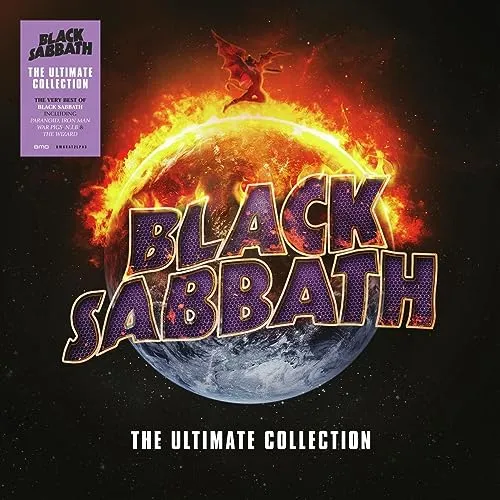 Black Sabbath The Ultimate Collection 2LP Vinyl - Schallplatten: Versiegelte Double LP von Black Sabbath, herausragende Klangqualität und ein Muss für Metal-Fans, Jahrgang 2023.