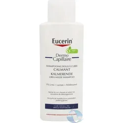 Eucerin DermoCapillaire Urea Shampoo 250 ml - Shampoo für trockene und juckende Kopfhaut mit 5% Urea, spendet Feuchtigkeit und lindert Juckreiz. Ideal für empfindliche Haut und tägliche Anwendung.