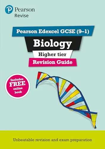 Revise Edexcel GCSE (9-1) Biology Higher Revision Guide: (with free online edition) (Pearson Revise)