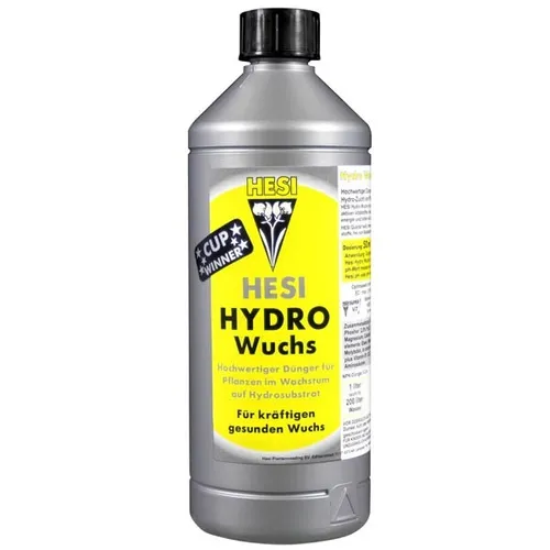Hesi Hydro Wuchs 1L Pflanzendünger für Wuchsphase Wachstumsdünger für Hydrozucht
