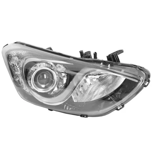 TYC Hauptscheinwerfer 20-14319-05-2, Rechts - Frontscheinwerfer von TYC für die rechte Seite, mit Motor und leistungsstarker H7-Lampe für optimale Sicht und Sicherheit im Straßenverkehr.