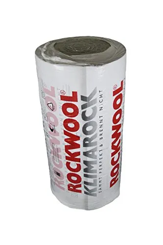 Rockwool Klimarock Steinwollmatte 50mm - Hochwertige Dämmung - Aschesauger mit nichtbrennbarer Steinwollmatte, ideal für effiziente Isolierung und Geräuschreduzierung. Flexibel und wasserabweisend, perfekt für anspruchsvolle Anwendungen.