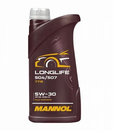 MANNOL Motoröl 5W-30 für VW, Audi, Skoda, Seat, Nissan - Vollsynthetisches Motoröl mit exzellenter Leistung für zahlreiche Fahrzeugmarken. Ideal für den täglichen Einsatz und schützt den Motor effektiv.