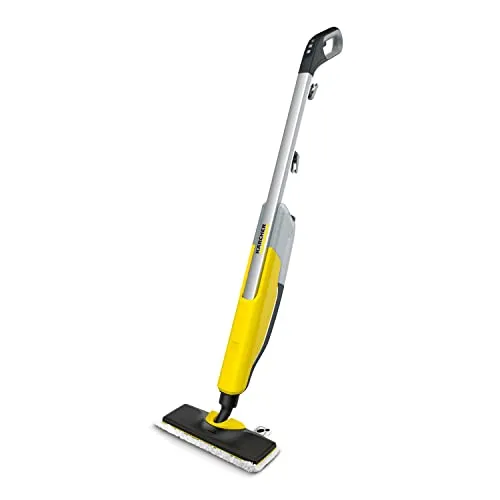 KÄRCHER SC 2 Upright EasyFix Dampfreiniger - Dampfreiniger für versiegelte Hartböden, reinigt in nur 30 Sekunden und beseitigt bis zu 99,999% der Viren sowie 99,99% der Bakterien. Ideal für schnelle und gründliche Reinigung im Haushalt.