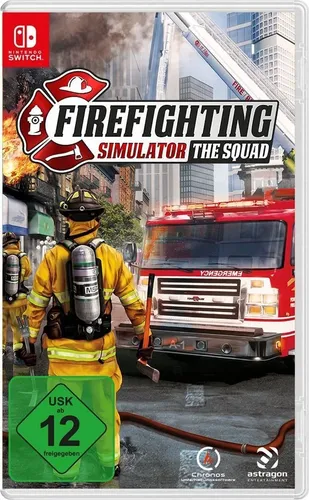Firefighting Simulator The Squad - Switch [EU Version] - Spiele für Nintendo Switch, erlebe realistische Brandbekämpfung in einer detailreichen 60 km² US-Stadt mit authentischer Ausrüstung und Mehrspieler-Koop-Modus für spannende Teamaktionen.