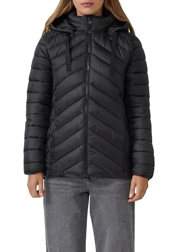 s.Oliver Strickjacke Steppjacke mit abnehmbarer Kapuze - Slim Fit - Funktionsjacken mit abnehmbarer Kapuze für flexible Trageoptionen und optimalen Schutz gegen Wind und Wetter. Ideal für die Übergangszeit und stilvoll kombinierbar.