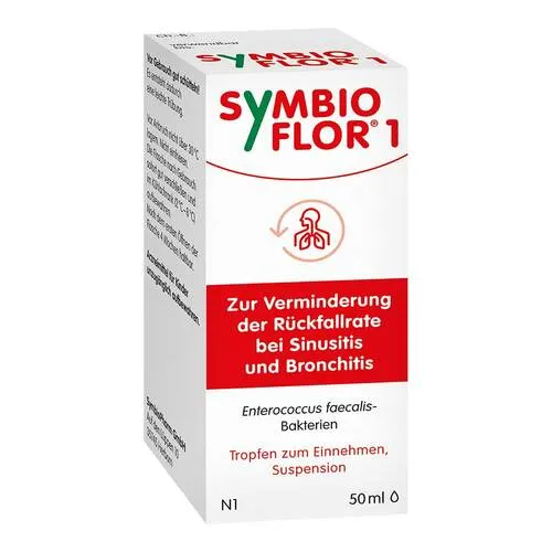 Symbioflor 1 Suspension - Probiotische Suspension mit lebenden Bakterien zur Unterstützung der natürlichen Abwehrkräfte. Ideal für eine gezielte Stärkung der Schleimhäute und zur Förderung des Wohlbefindens.