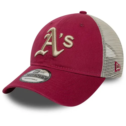 New Era 9Twenty Trucker Cap - Oakland Athletics Celtic Green - Hüte, Kappen & Mützen für Baseball-Fans, stylische Trucker Cap mit verstellbarem Riemen für optimalen Tragekomfort und coolen Look.