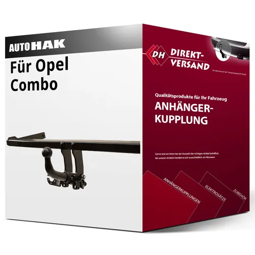 Abnehmbare Anhängerkupplung für Toyota Proace City Verso 19 - Auto Hak - Anhängerkupplung abnehmbar, 1600 kg Anhängelast, keine Eintragung in Fahrzeugpapiere nötig - ideal für flexibles Fahren mit Ihrem Toyota.