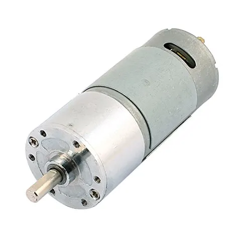 sourcing map 5mm Dur Stiel Höhe drehmoment Zylindrische Zahnrad Box DC Motor DC 12V 200RPM DE