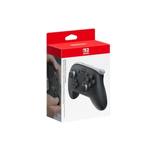 Nintendo Switch 2 Pro Controller: Analog/Digital Gamepad für ultimatives Gaming - Joysticks & Gamepads, ergonomisches Design für stundenlangen Spielspaß und präzise Steuerung.