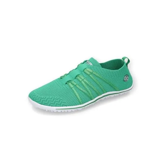 Dockers by Gerli Damen Slipper – Elegante Slip On Schuhe für Büro und Freizeit - Slipper & Mokassins für Damen, ideal für Business und Freizeit, mit bequemem Textil-Obermaterial und modernem Design in hellgrün.