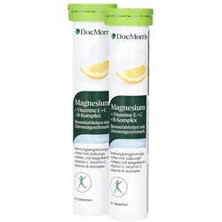 DocMorris Magnesium Brausetabletten Duo 2X14 St