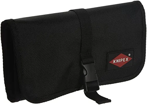 Knipex Universal Werkzeugtasche 00 19 58 LE unbestückt - Praktische Werkzeugtasche von Knipex, ideal für die Aufbewahrung und Organisation von Werkzeugen. Kompakt und robust mit den Maßen 235 x 120 x 40 mm.