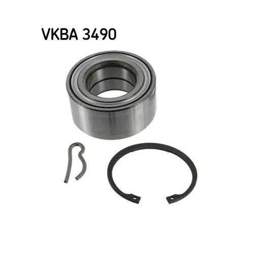 SKF Radlagersatz VKBA 3490 - Hochwertiger Radlagersatz für zuverlässige Fahrstabilität - Autoteile, sorgt für eine optimale Radführung und erhöht die Lebensdauer Ihrer Fahrzeugkomponenten.