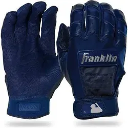 Franklin CFX Pro Full Color Chrome Series XL Baseball-/Softballhandschuh - Marine/Navy - Der Franklin CFX Pro Handschuh bietet herausragenden Grip und Flexibilität. Mit hochwertigem Pittards®-Schafsleder und innovativer Floating Thumb Technologie ist er ideal für ambitionierte Spieler. Perfekt für jedes Spiel!