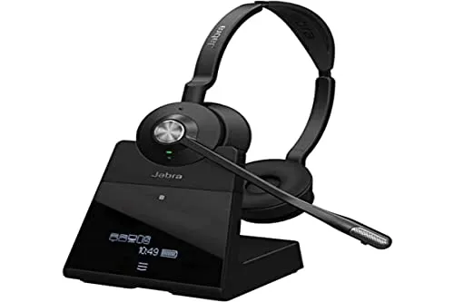 Jabra Engage 75 Stereo-Ohrhörer: Bluetooth-Kopfhörer für professionelle Nutzung - Kopfhörer mit erstklassiger Klangqualität und langer Akkulaufzeit, ideal für Telefonkonferenzen und mobiles Arbeiten.