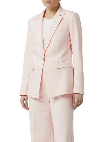 Comma Jackenblazer mit Reverskragen rosa 42
