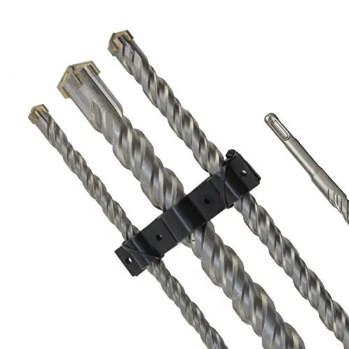 Weischer® - SDS Plus Bohrer Steinbohrer Hammerbohrer Set 12-16-24 mm x 1000 mm 3tlg Kreuzschneide Doppelwendel