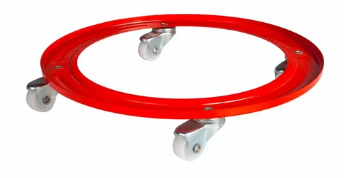 Ø 30 cm Rollbrett Werkstatt Transporthilfe Transportroller Möbelroller Möbel rot