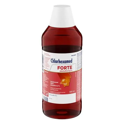 Chlorhexamed FORTE alkoholfrei 0,2 % Mundspülung, antibakteriell Lösung 600 ml