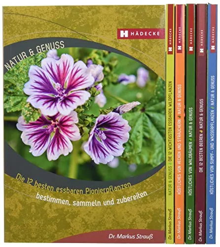 Die Natur & Genuss-Box: 6 Bände von Dr. Markus Strauß - Freizeit, Haus & Garten – Entdecken Sie die Vielfalt der Natur mit dieser einzigartigen Box, die 6 informative Bände über Genuss und Nachhaltigkeit vereint.