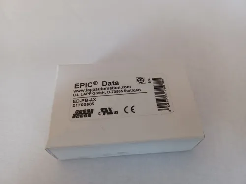 LAPP EPIC Data Profibus DP Stecker gerade - ED-PB-AX - 21700505 - Hochwertiger Stecker für zuverlässige Datenübertragung. Ideal für den professionellen Einsatz in der Industrie. Neu in Originalverpackung.