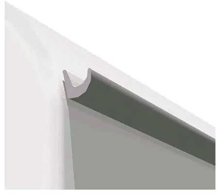 Thule Gutter Regenrinne 350cm - Flexible Montage - Multifunktionale Regenrinne zur einfachen Montage an Fahrzeugwänden. Hergestellt aus flexiblem Polyvinyl mit starkem Kleber für eine zuverlässige Haltbarkeit und praktische Anwendung.