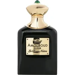 Amouroud Elixir La Rose Noire Extrait de Parfum Unisex 75ml - Unisex Duft mit luxuriösen Kopfnoten von Kardamom und Geranie, ideal für besondere Anlässe. Ein olfaktorisches Erlebnis, das Eleganz und Sinnlichkeit vereint.