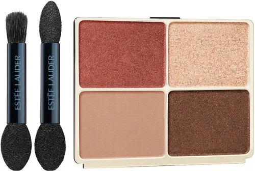 Pure ColorEnvy Eyeshadow Quad Refill - Lidschatten Nachfüllpackung mit 4 luxuriösen, pigmentreichen Puderschatten in verschiedenen Finishes. Perfekt zum Akzentuieren Ihrer Augenfarbe und für jeden Anlass.