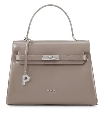 Picard Damen Henkeltasche BERLIN aus Rindsleder - Hochwertige Damen-Henkeltasche aus Rindsleder mit Drehverschluss, ideal für Alltag und Business – handgemacht mit Liebe und durchdachtem Innenleben.