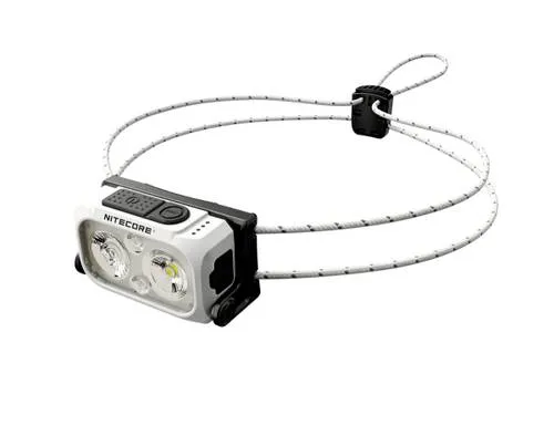 Nitecore Stirnlampe NU21, 360 Lumen, leicht und USB-C-aufladbar - Stirnlampen mit 360 Lumen Helligkeit, ultraleicht (nur 44 g) und ideal für Outdoor-Aktivitäten. Mit Rotlicht-Funktion für Nachtsicht und schneller USB-C-Aufladung.