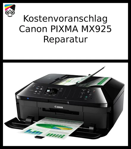 Canon PIXMA MX925 - Multifunktionsdrucker - Multifunktionsdrucker für das Büro mit WLAN, automatischem Duplex-Dokumenteneinzug und optionalen XXL-Tintentanks für bis zu 1.000 Seiten in Schwarzweiß.