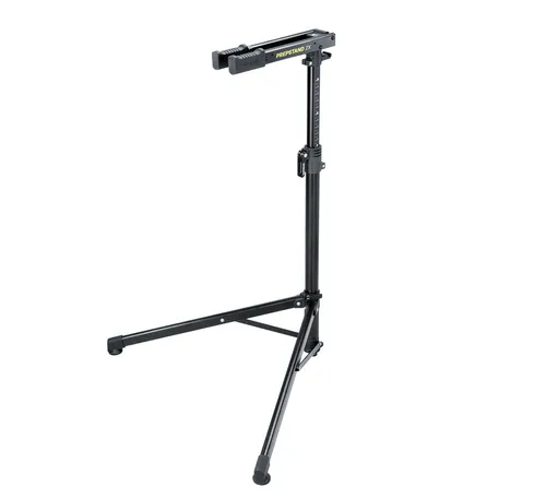 Topeak Prepstand ZX Fahrradhalter – Schwarz - Zusammenklappbarer Fahrradhalter für eine flexible Höhe von 80 bis 108 cm, ideal für die Werkstatt oder unterwegs. Maximale Belastung von 25 kg und Klemme mit Gummibeschichtung schützt vor Kratzern.