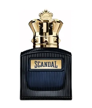 Jean Paul Gaultier Scandal Pour Homme Intense Eau de Parfum 100 ml - Herrendüfte mit kraftvollem Duft - Intensiver Leder- und Vetiver-Akkord für unvergessliche Nächte.
