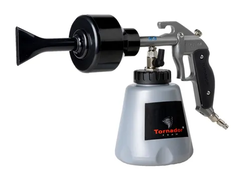 Tornador FOAM Z-011RS Schaumpistole - Sonstige, verwandelt Reinigungsflüssigkeiten in festen Schaum für längere Einwirkzeiten und effektive Reinigung.