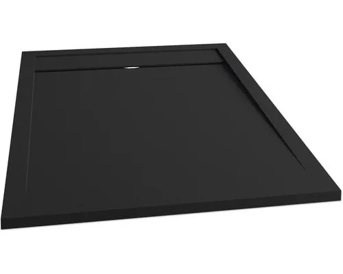 Duschwanne SCHULTE Lineastone ExpressPlus 100 x 120 x 3 cm anthrazit EP221112 57