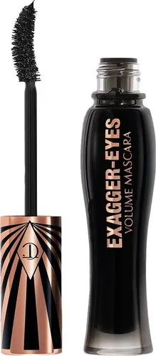 Charlotte Tilbury Exagger-Eyes Volume Mascara - Exagger-Black, 10 ml - Mascaras mit 9x mehr Volumen nach nur einer Anwendung, wischfest und schweißfest, ideal für den perfekten Augenaufschlag den ganzen Tag.