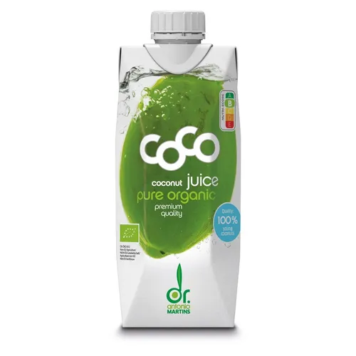 CoCo Coconut Juice - 100% young Coconuts 500ml | DR. MARTINS