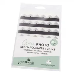 Goldbuch Fotoecken 83083 Crea silber 252 St.