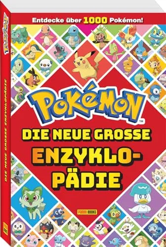 Pokémon: Die neue große Enzyklopädie - Atlanten & Lexika für Kinder mit über 1.000 Pokémon, ideal für kleine Trainer und Sammler!