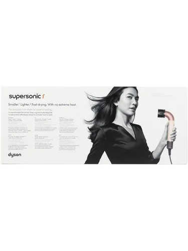Dyson Supersonic r Haartrockner Ceramic Pink/Roségold - Leistungsstarker und leichter Haartrockner mit neuem Design für schnelles Trocknen, weniger Frizz und mehr Glanz. Ideal für präzises Styling ohne Hitzeschäden.